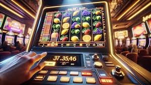 PK55 လောင်းကစားပလက်ဖောင်းတွင် Live Casino နှင့် Slots ကစားနေသောမြင်ကွင်း